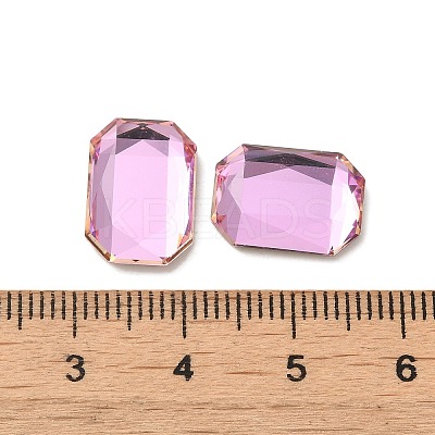 Glass Rhinestone Cabochons RGLA-P037-14A-D223-1