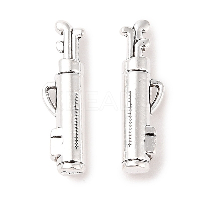 Tibetan Style Alloy Pendants TIBEP-S291-07-RS-1