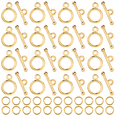 60 Sets Tibetan Style Alloy Toggle Clasps FIND-SP0004-87-1