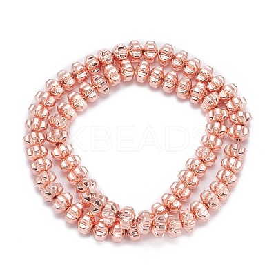 Non-magnetic Synthetic Hematite Beads Strands G-H270-02RG-1