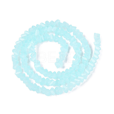 Imitation Jade Glass Beads Strands GLAA-N020-3mm-05-1