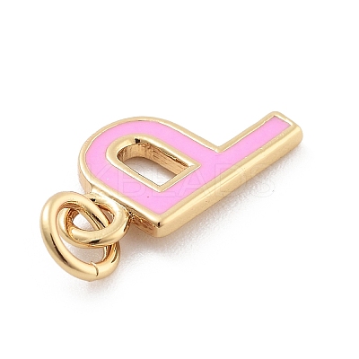 Rack Plating Brass Pendants KK-C065-02P-G-1