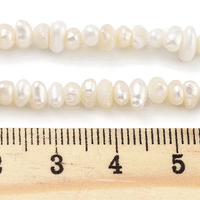 Natural Keshi Pearl Cultured Freshwater Pearl Beads Strands PEAR-C003-31D-1