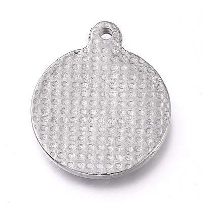 Non-Tarnish 304 Stainless Steel Pendants STAS-Z014-06P-1