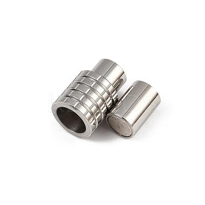 304 Stainless Steel Magnetic Clasps STAS-C127-16P-1