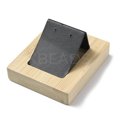 Rectangle Wood Earring Display Stands LS-EDIS-R027-03B-1