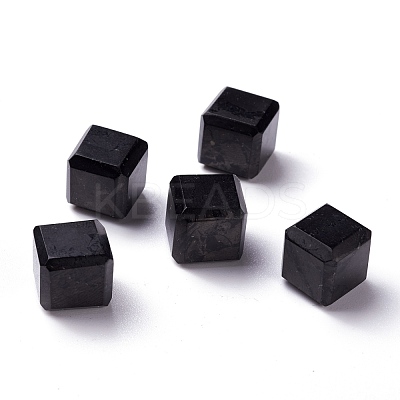Natural Shungite Beads G-F675-23A-1