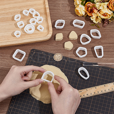 10Sets 10 Styles Plastic Molds DIY-UN0007-34-1