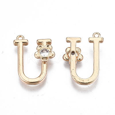 Brass Pendants KK-Q768-001G-U-1