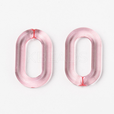 Transparent Acrylic Linking Rings OACR-T024-02-J08-1