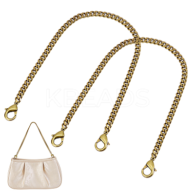 6MM Brass Twisted Chain Purse Chains for Bag Replacement Accessories FIND-WH00670-120B-1