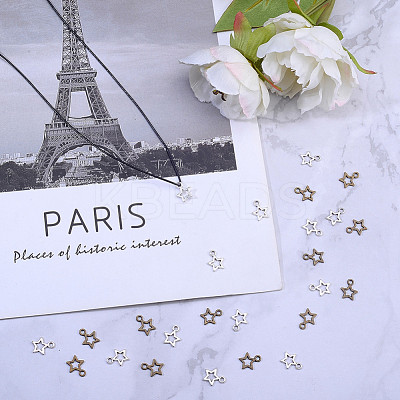 Tibetan Style Alloy Charms PALLOY-PH0005-73-1