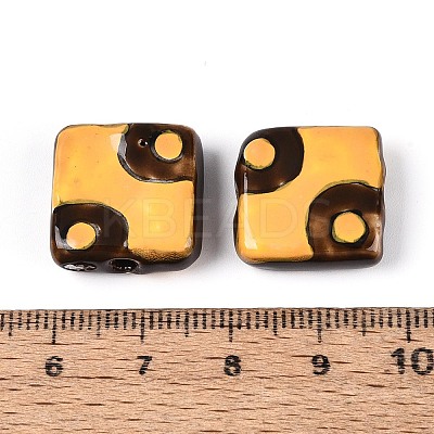 Handmade Porcelain Ceramic Beads PORC-T135-05E-1