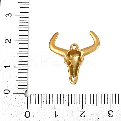 304 Stainless Steel Pendants STAS-P402-04A-G-1