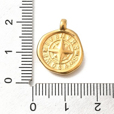 Ion Plating(IP) 304 Stainless Steel Pendants STAS-I321-77G-1