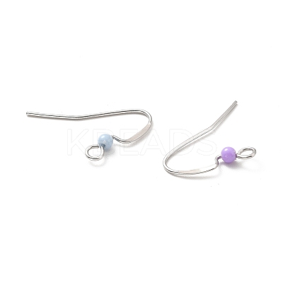 Tarnish Resistant 316 Surgical Stainless Steel Earring Hooks STAS-E044-02P-1