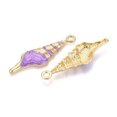 Alloy and Enamel Big Pendants PALLOY-T092-88M-1