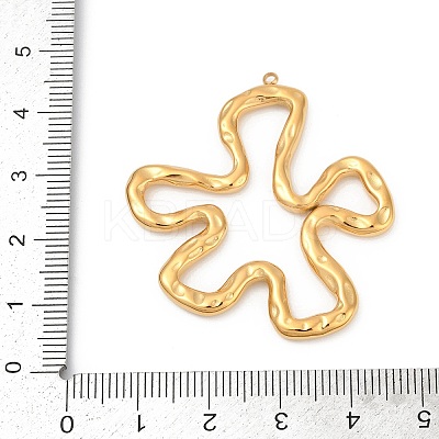 304 Stainless Steel Pendants STAS-L283-25G-06-1