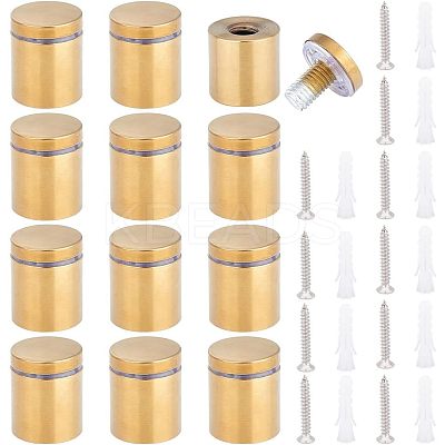 304 Stainless Steel Glass Standoff Pins FIND-WH0112-97G-1