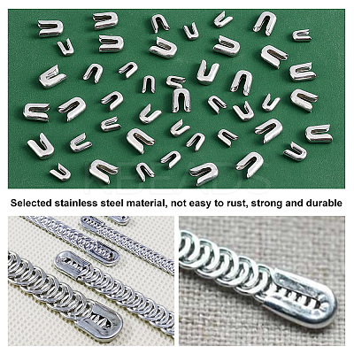 150Pcs 3 Style 304 Stainless Steel Tips Covers for Spiral Bone FIND-PH0006-91-1