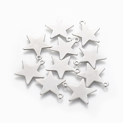 Tarnish Resistant 201 Stainless Steel Pendants LS-STAS-L233-031A-P-1
