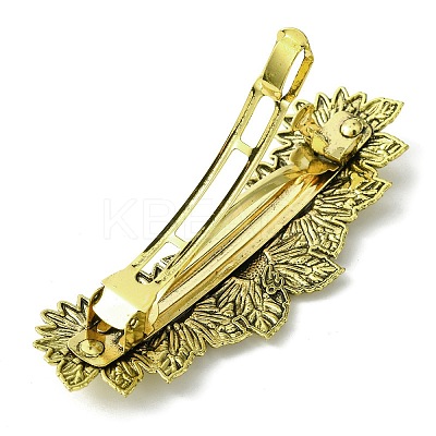 Alloy Hair Barrettes OHAR-C010-02AG-1