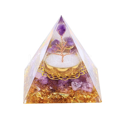 Orgonite Pyramid Resin Energy Generators PW-WG9AFA0-04-1