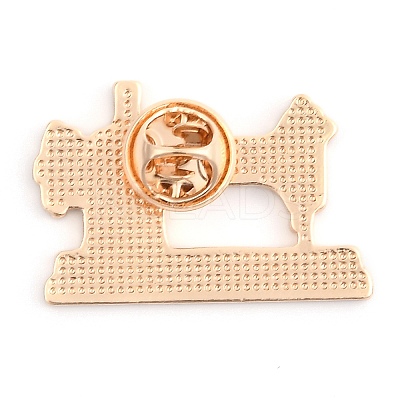 Sewing Machine Enamel Pins JEWB-G279-04G-02-1