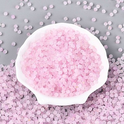 Frosted Glass Seed Beads SEED-N012-01I-1