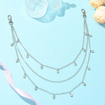 3Pcs Iron Chain Belts HJEW-CJ00080-1
