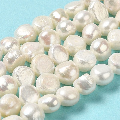 Natural Cultured Freshwater Pearl Beads Strands PEAR-E017-19-1