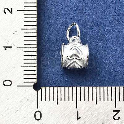 925 Sterling Silver Tube Bails STER-E070-02-1