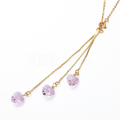 Stud Earrings & Pendant Necklaces Sets SJEW-JS01075-01-1