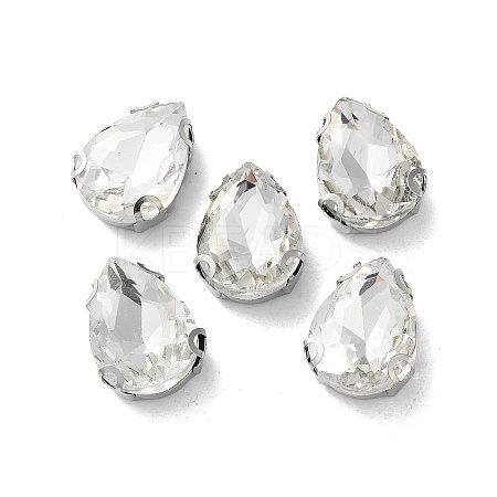 Sew on Rhinestone RGLA-T035-10x14mm-01A-1