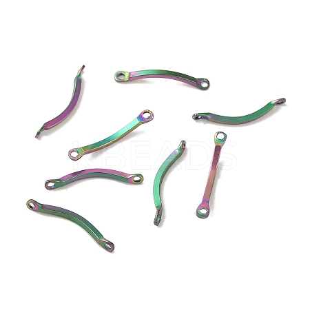 Ion Plating(IP) 304 Stainless Steel Connector Charms STAS-Q323-11MC-1