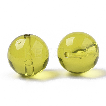 Transparent Acrylic Beads X-OACR-S037-001C-1