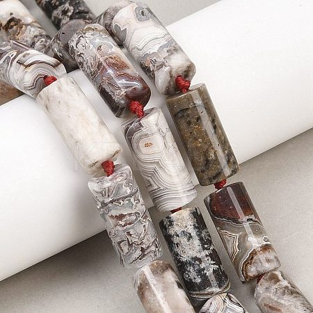 Natural Mexican Crazy Lace Agate Beads Strands G-B196-B01-01-1