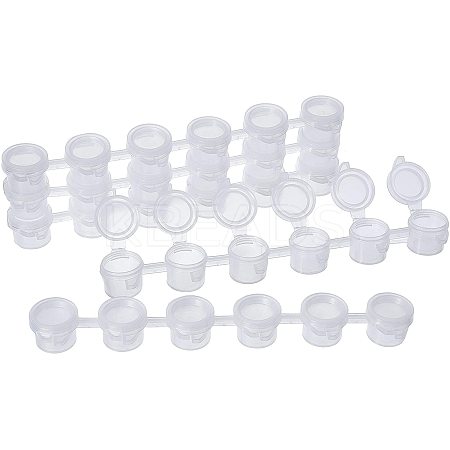3ml 6 box Plastic Empty Paint Palette TOOL-PH0016-56-WH-1