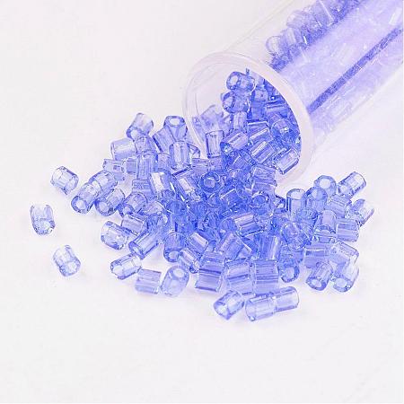 11/0 Two Cut Round Hole Glass Seed Beads SEED-G006-2mm-06-1