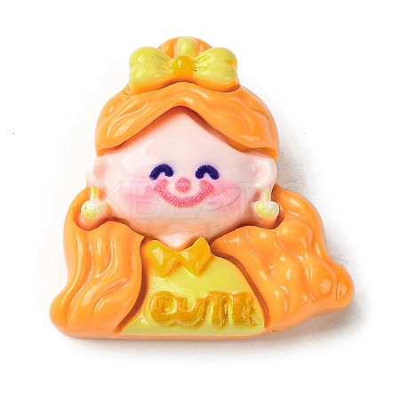 Opaque Resin Decoden Cabochons RESI-C045-01D-1