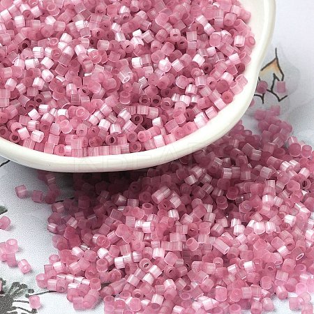 Glass Bugle Beads SEED-B001-03A-02-1