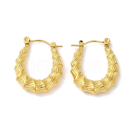304 Stainless Steel Hoop Earrings for Women EJEW-B054-14G-1