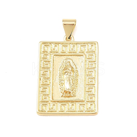 Brass Pendants KK-C162-013G-1