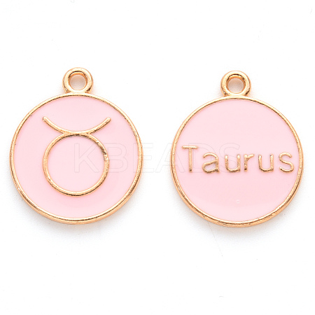 Alloy Enamel Pendants ENAM-S124-01A-09C-1