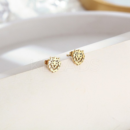 304 Stainless Steel Stud Earrings for Women FU7169-1-1