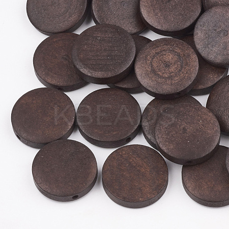 Natural Pear Wood Beads X-WOOD-T009-2.0cm-19-1