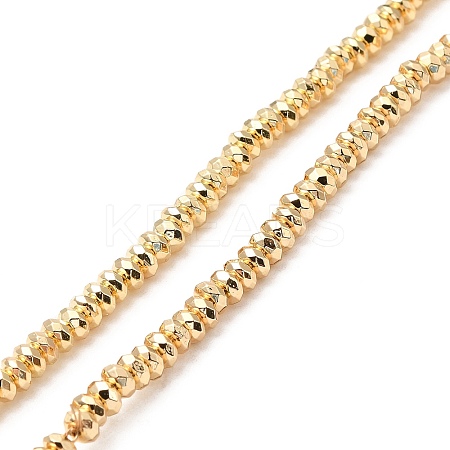 Synthetic Non-magnetic Hematite Beads Strands X-G-E602-06-1