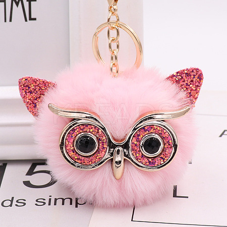 Pom Pom Ball Keychain KEYC-PW0002-033J-1