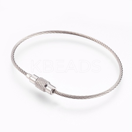 Tarnish Resistant 304 Stainless Steel Bracelet Making BJEW-F167-04P-A-1