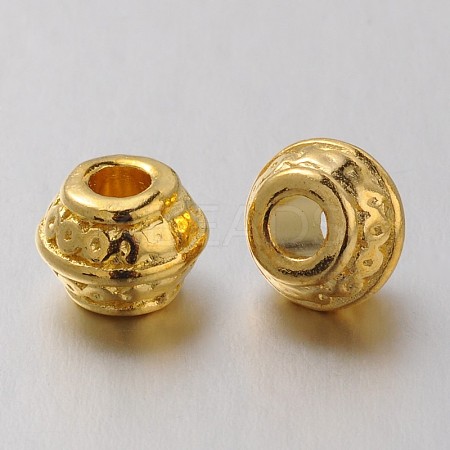 Tibetan Style Alloy Spacer Beads LS-K091Y011-1